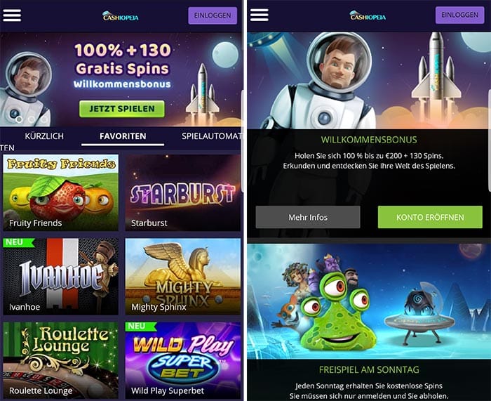 Cashiopeia-Casino-App