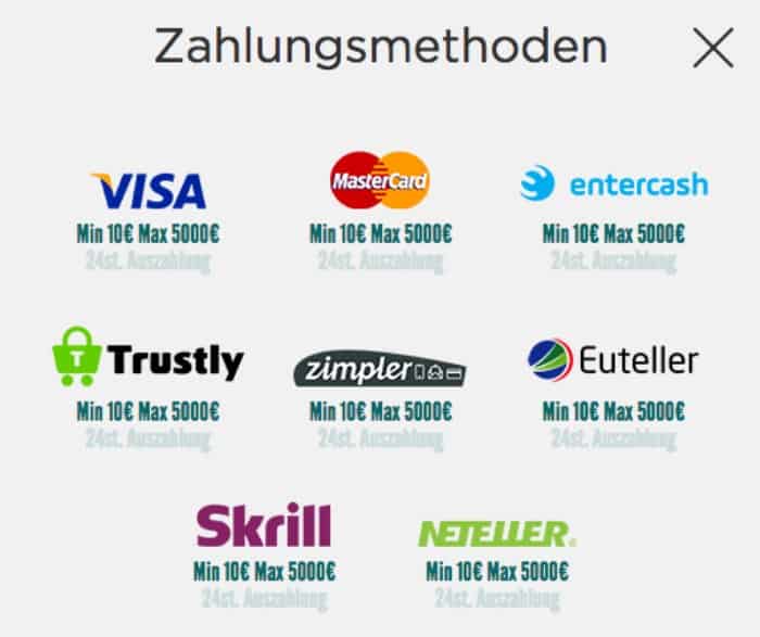 CasinoCruise_Zahlung