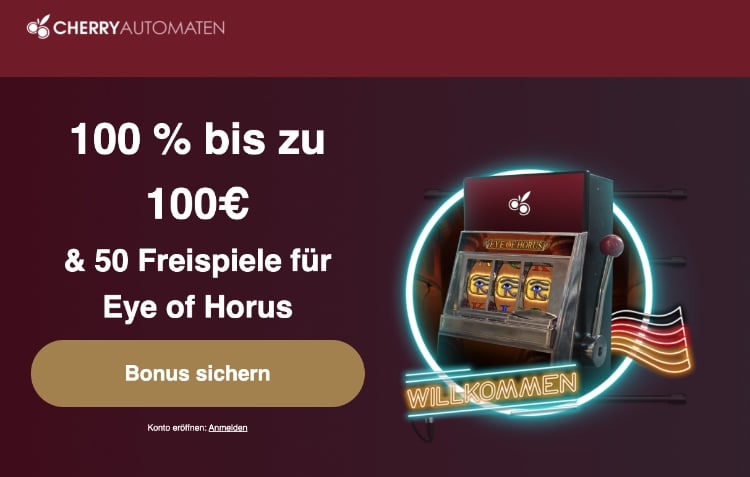 Cherryautomaten Willkommensbonus