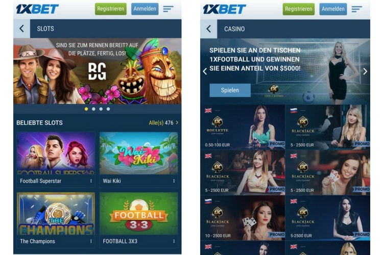 1xbet Online Casino Österreich, casino online 1xbet.