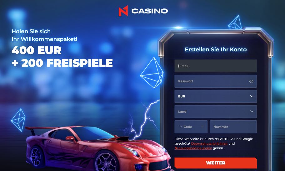 N1 Casino Willkommensbonus