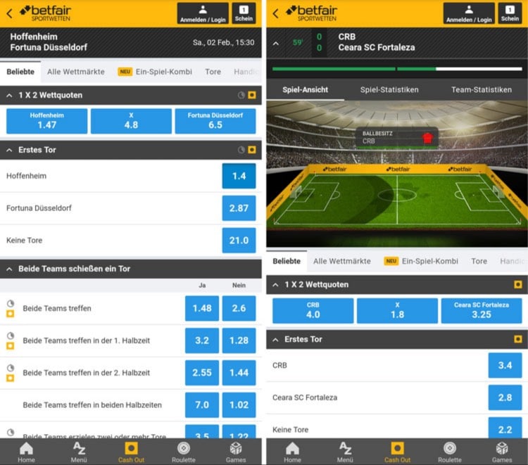 Betfair App