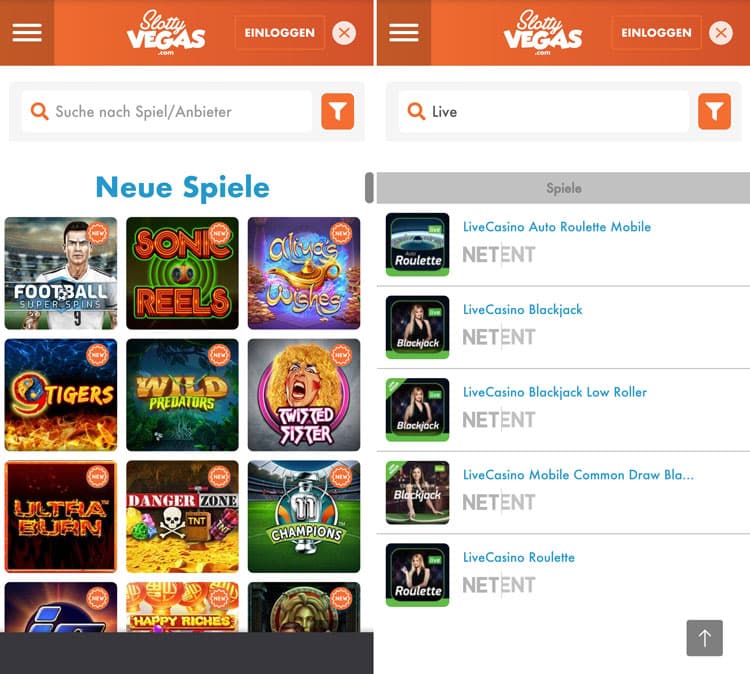 Slotty Vegas Casino Mobile image