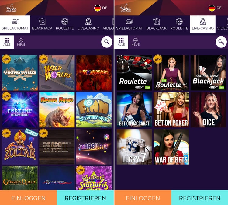 Winstar Casino App