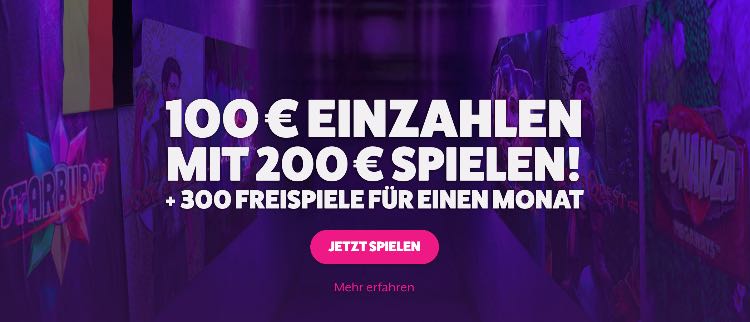 Frank & Fred Neukundenbonus