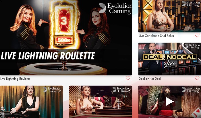 Turbovegas Casino Live Casino