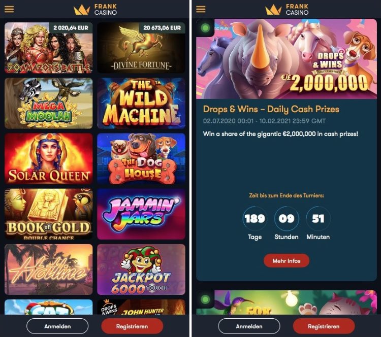 Frank Casino App