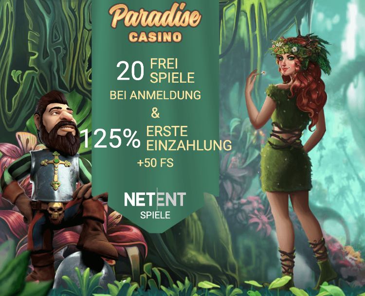Paradise Casino Bonus