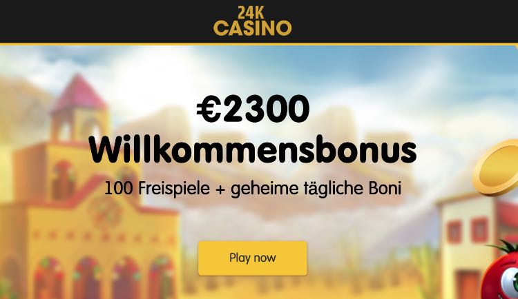 24K Casino Willkommensbonus