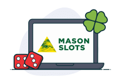 Mason Slots Logo Mason Slots Logo