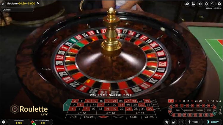 Live Dealer Roulette