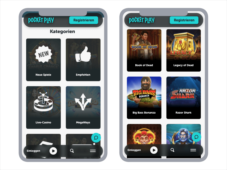Pocket Play Mobiles Casino