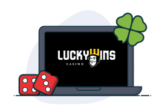LuckyWins Casino Logo