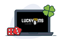 Lucky Wins Casino Logo Lucky Wins Casino Logo