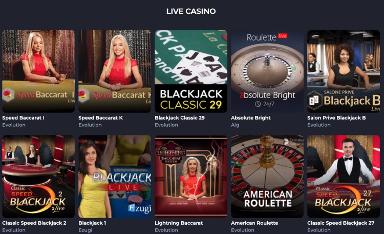 Rolling Slots Live Casino