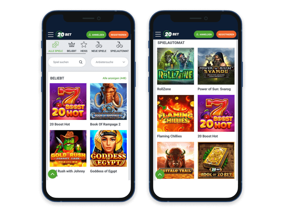 20Bet Casino App