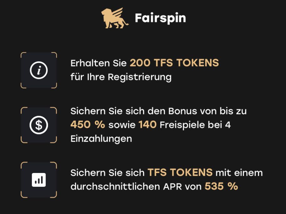 Fairspin Casino Bonus