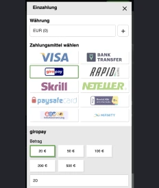Betamo Schritt 3