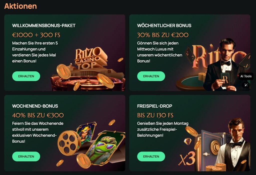 ritzo-casino-other-bonuses