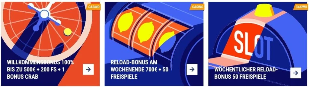 TikiTaka Casino Weitere Aktionen