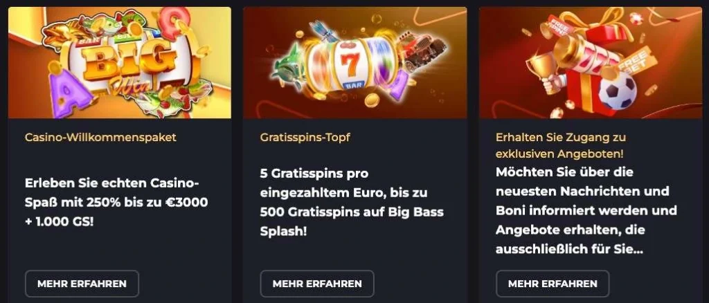 Betizy Casino andere Aktionen