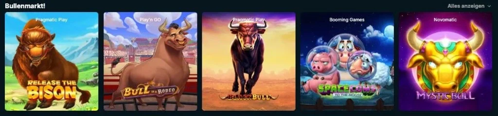 Bull Casino Bull Spiele