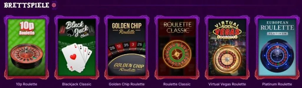 Duospin Casino Tischspiele