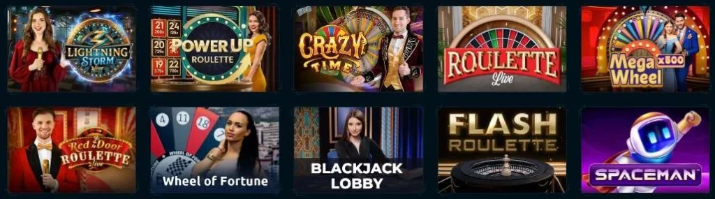 SpellWin Casino Live Casinos