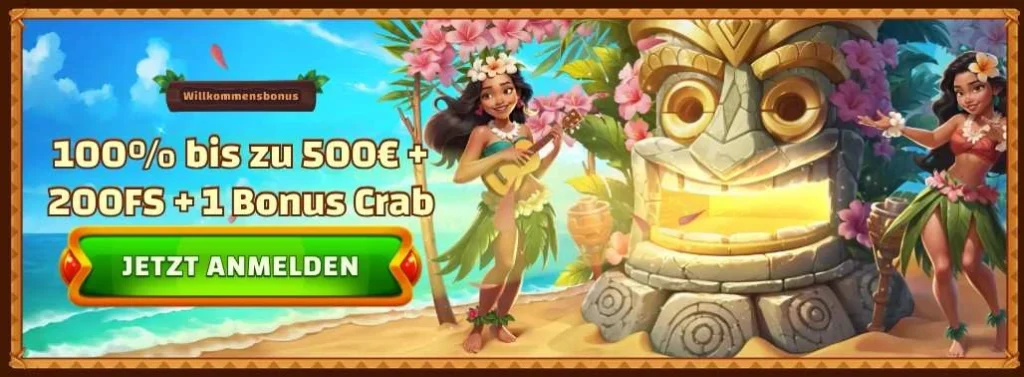 TikiCasino Willkommensbonus