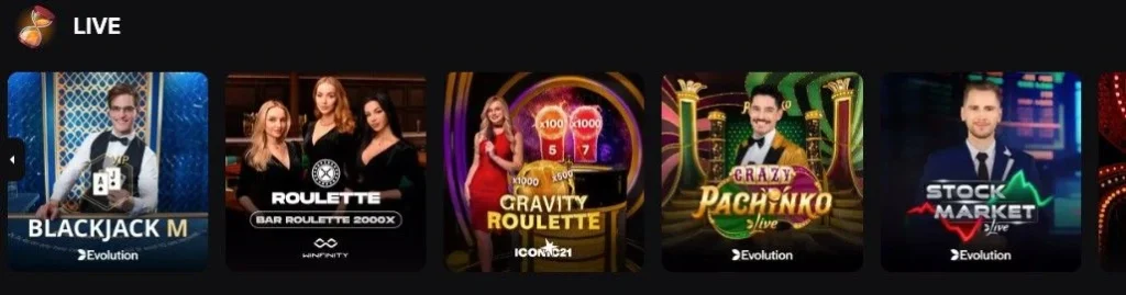 Winhero Casino Live Spiele